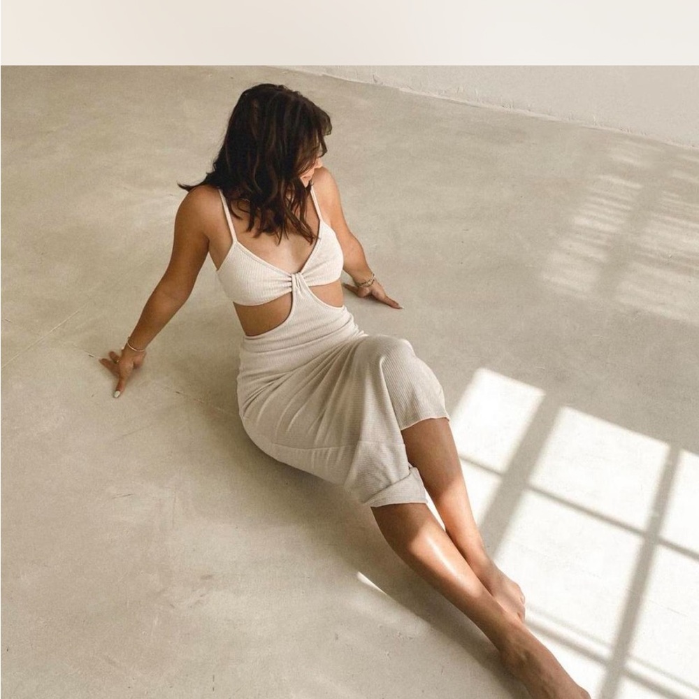 Miss Lola White Bodycon Cocktail Dress
